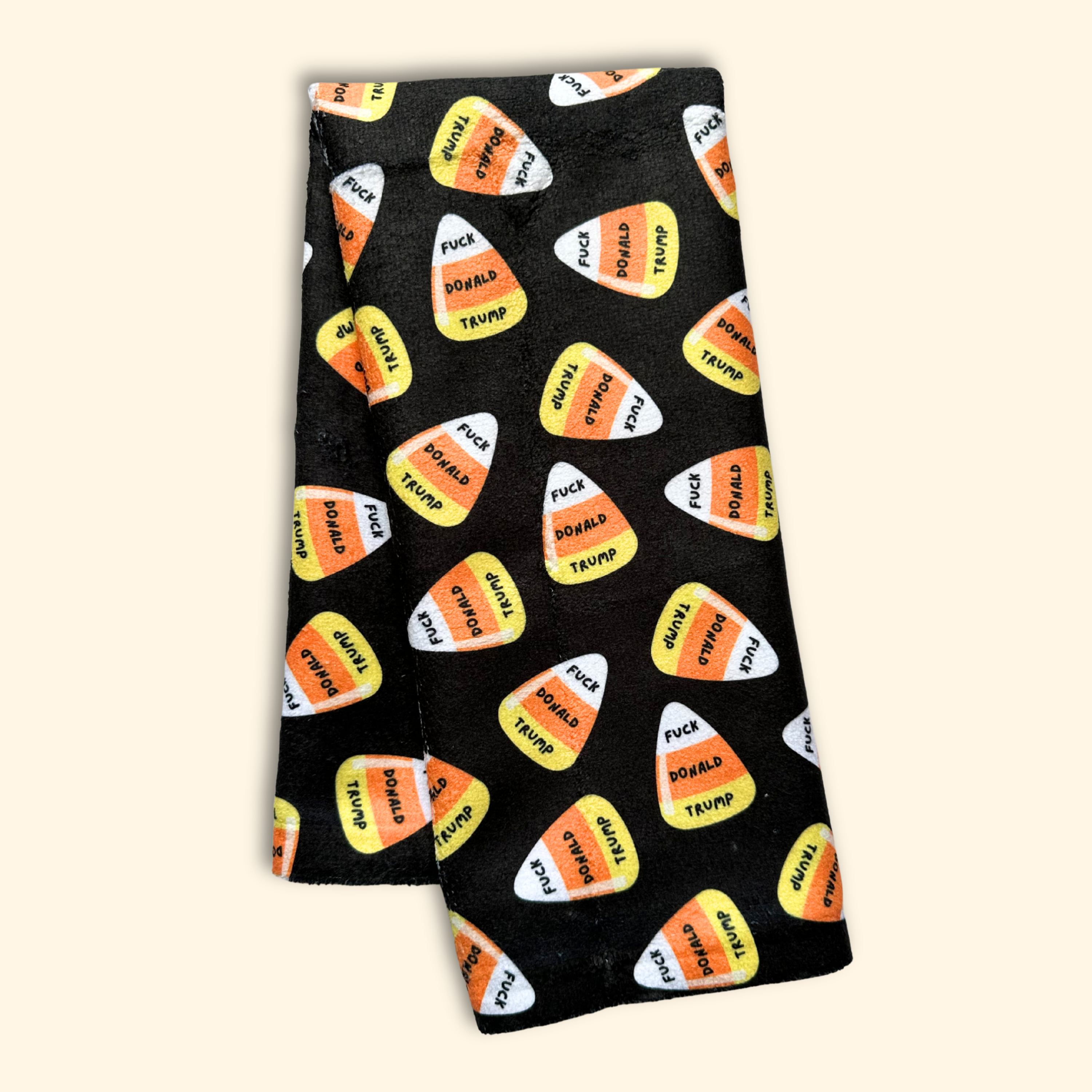 Subtle F*ck Trump Candy Corn Hand Towel