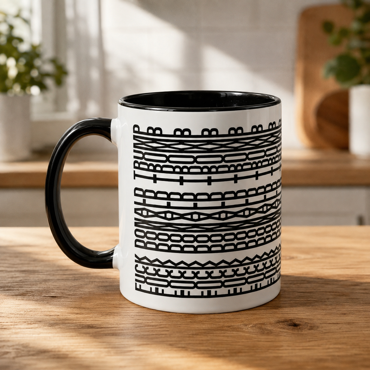 F*ck Donald Trump Hidden Message Mug