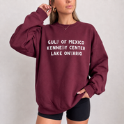 Gulf of Mexico, Kennedy Center, Lake Ontario FDT Sweatshirt