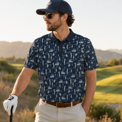 F*ck Trump Navy Polo Shirt