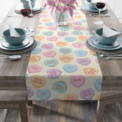 F*ck Trump Candy Heart Valentine's Day Table Runner