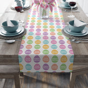 Rainbow Easter Egg F*ck Trump Table Runner
