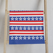 Subtle F*ck Trump Stars and Stripes Hand Towel