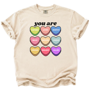 Candy Heart Positive Affirmation Shirt