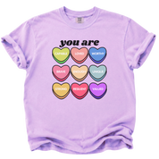 Candy Heart Positive Affirmation Shirt