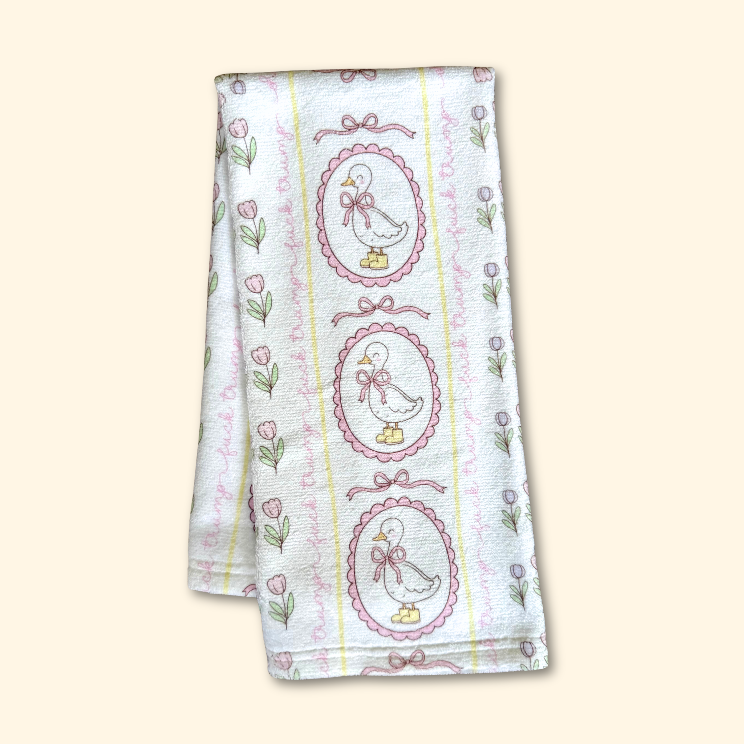 F*ck Trump Cottage Goose Hand Towel