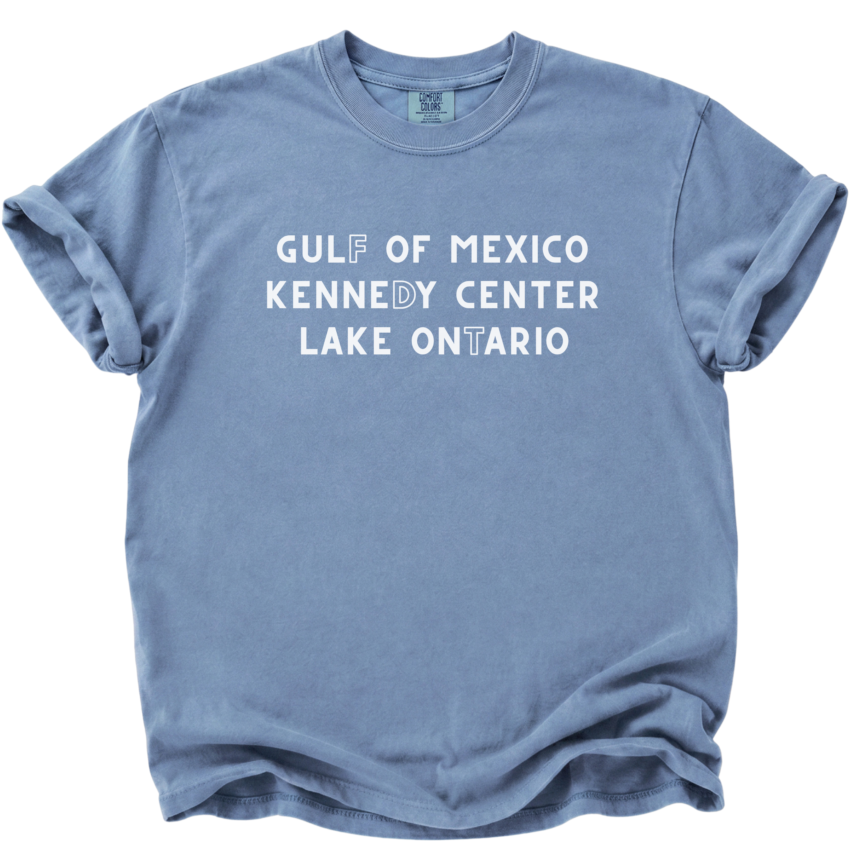 Gulf of Mexico, Kennedy Center, Lake Ontario FDT T-Shirt