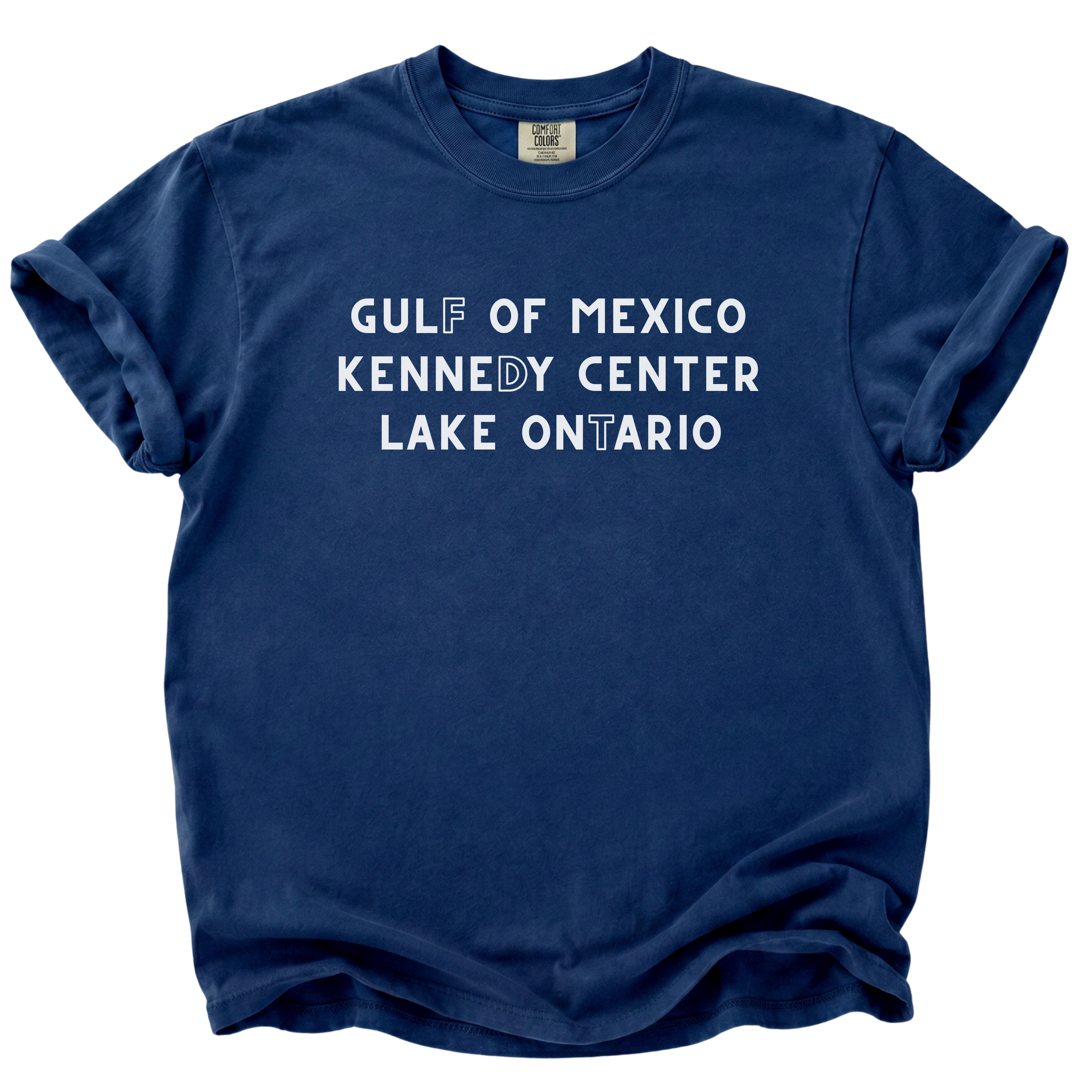 Gulf of Mexico, Kennedy Center, Lake Ontario FDT T-Shirt