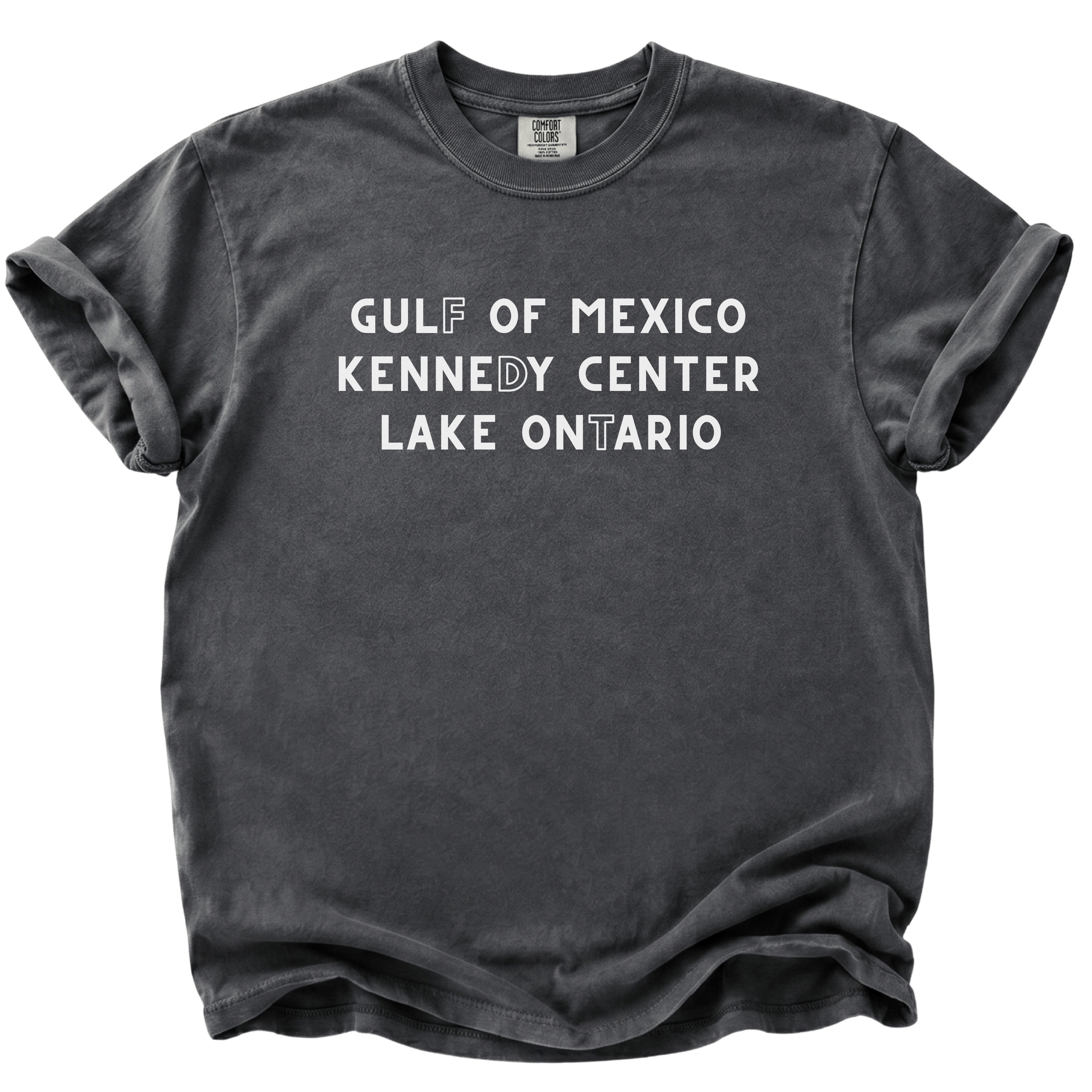 Gulf of Mexico, Kennedy Center, Lake Ontario FDT T-Shirt