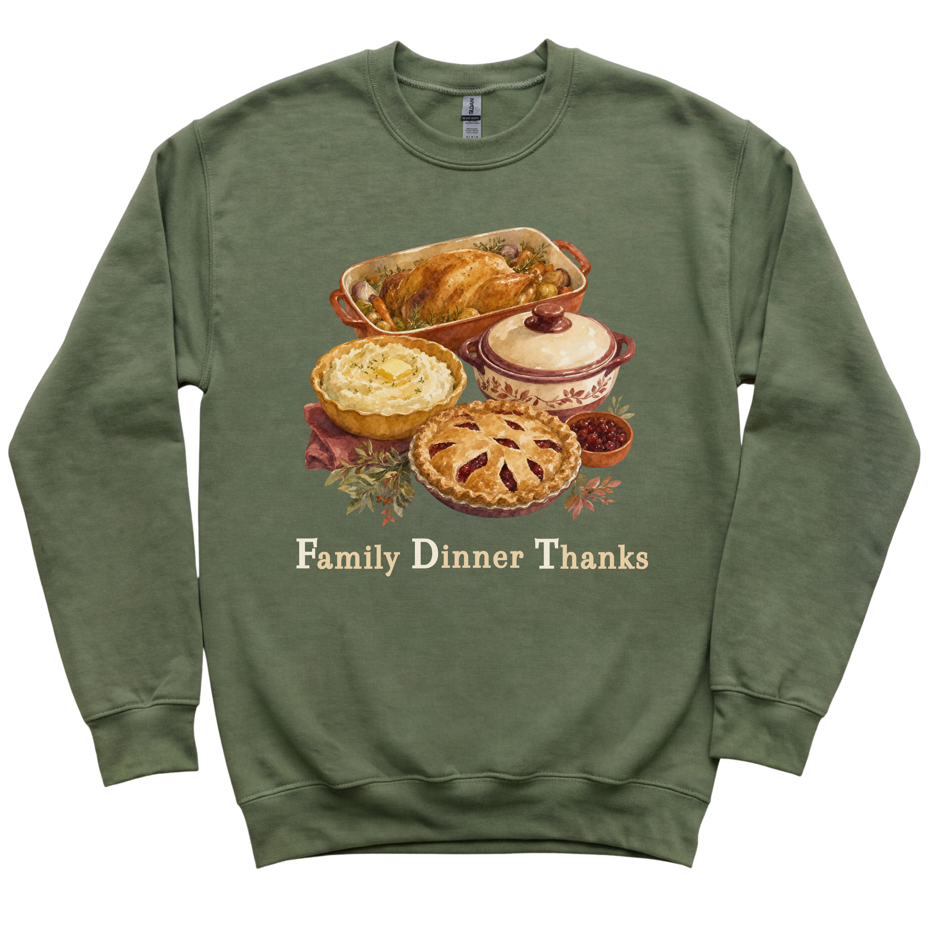 FDT Family Dinner Thanks Sweatshirt