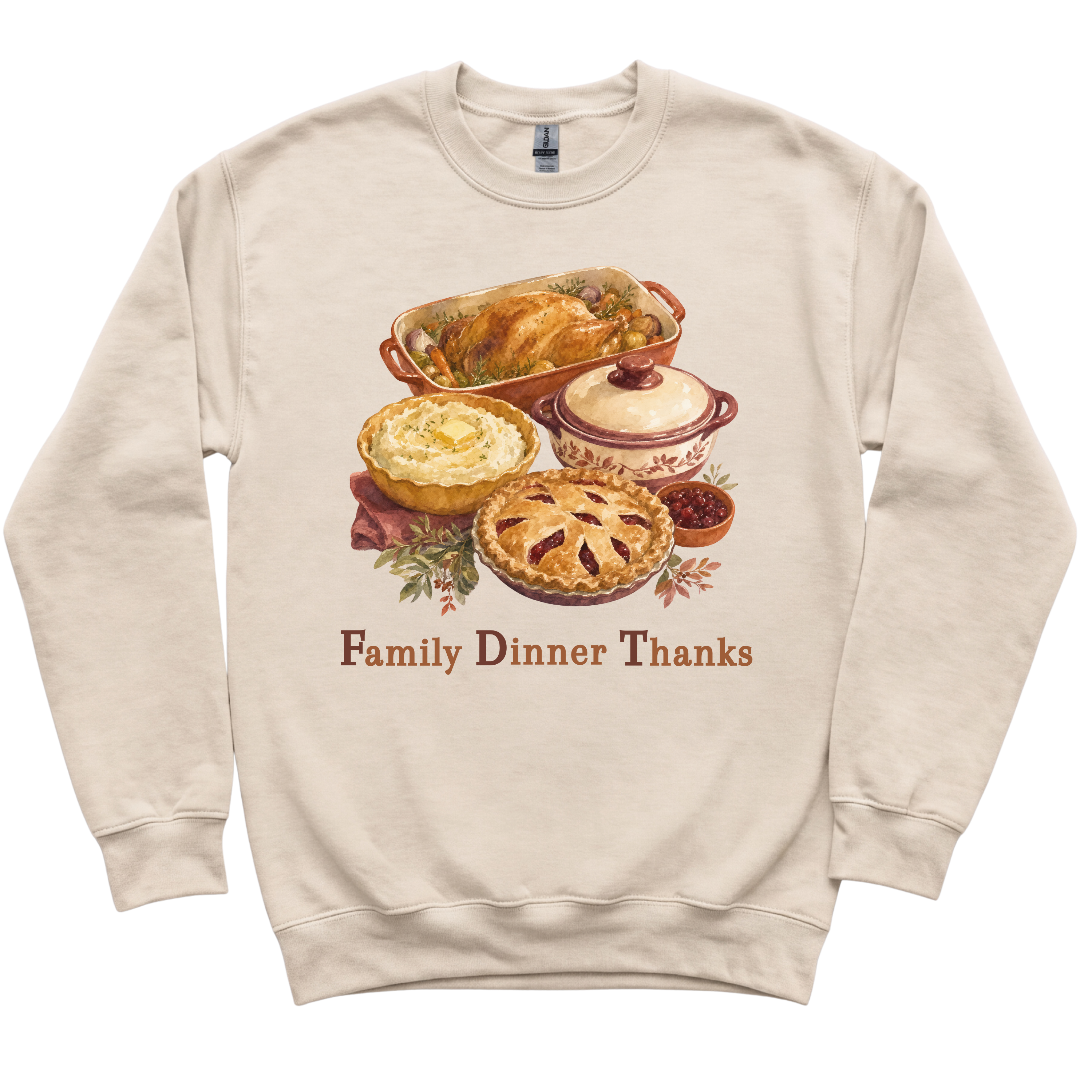 FDT Family Dinner Thanks Sweatshirt