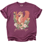 Feminine Rage Dragon T-Shirt