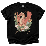 Feminine Rage Dragon T-Shirt