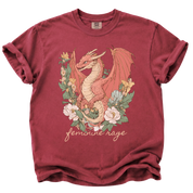 Feminine Rage Dragon T-Shirt
