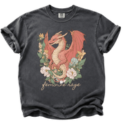 Feminine Rage Dragon T-Shirt