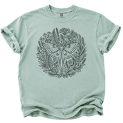 Floral Boho Moth T-Shirt