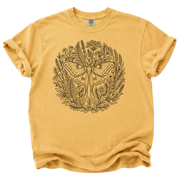 Floral Boho Moth T-Shirt