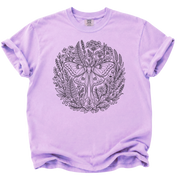 Floral Boho Moth T-Shirt