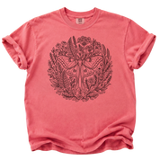 Floral Boho Moth T-Shirt