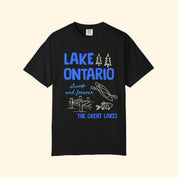 Lake Ontario Always and Forever Doodle T-Shirt