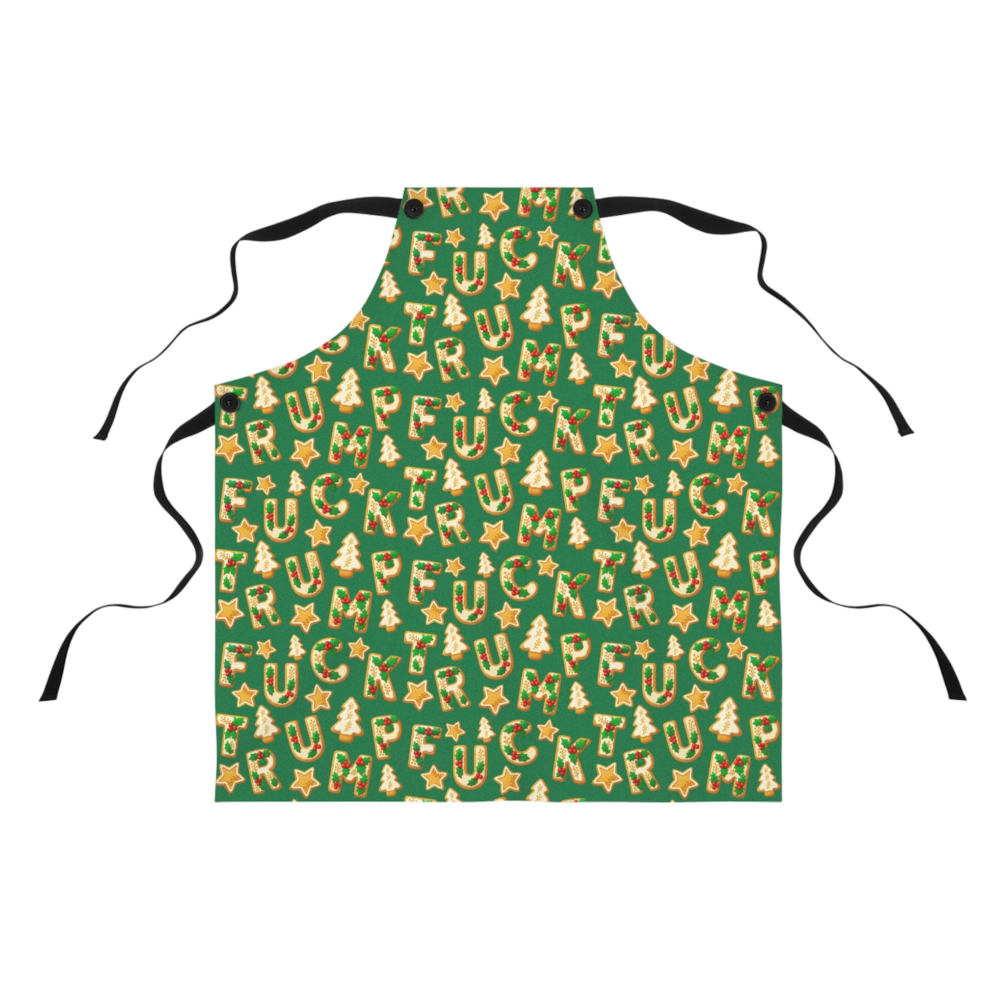 SALE - F*ck Trump Christmas Cookie Apron