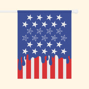 F*ck Trump Blue Takeover American Flag