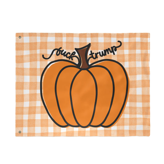 F*ck Trump Autumn Pumpkin Full-Sized Flag