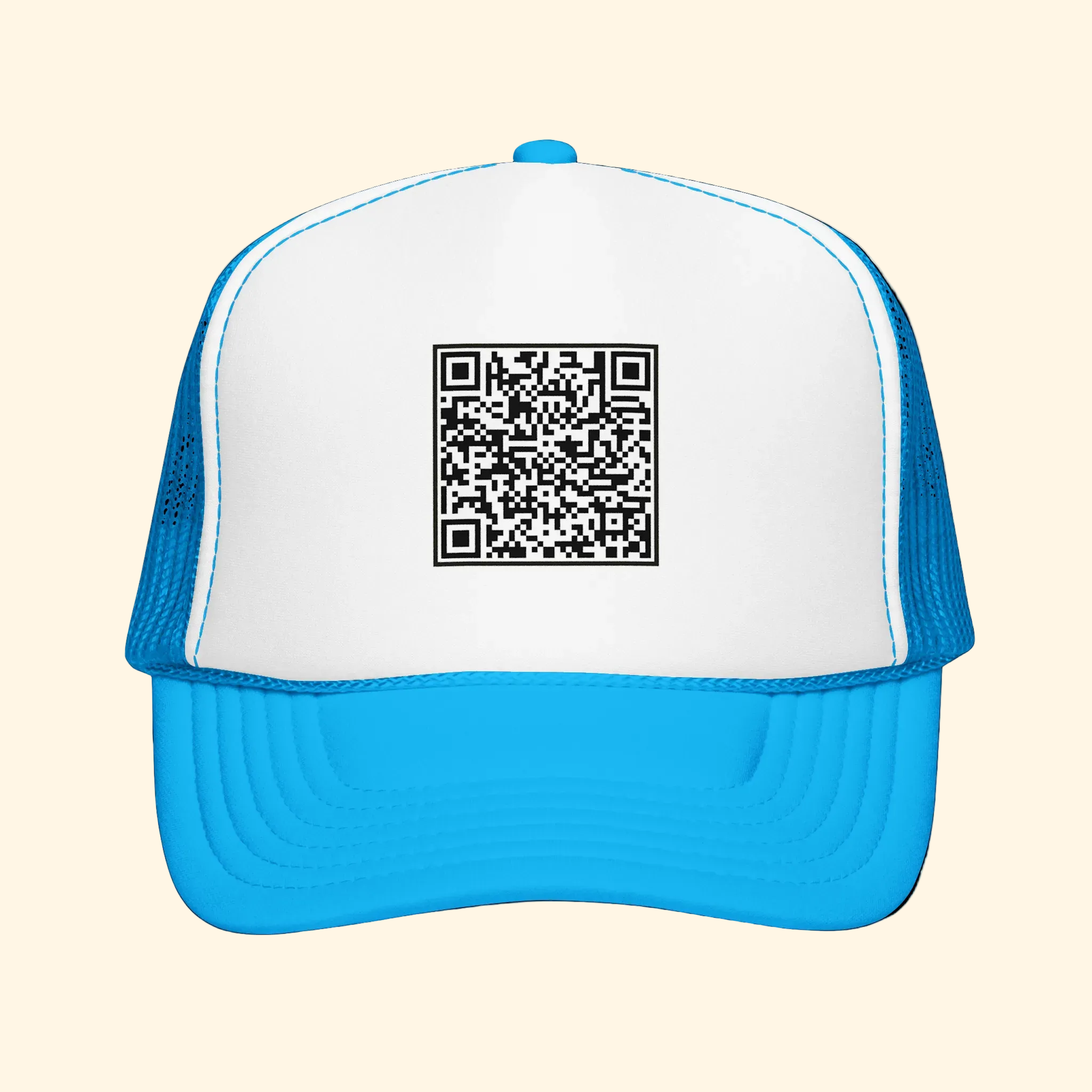 F*ck Trump QR Code Foam Trucker Hat