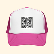 F*ck Trump QR Code Foam Trucker Hat