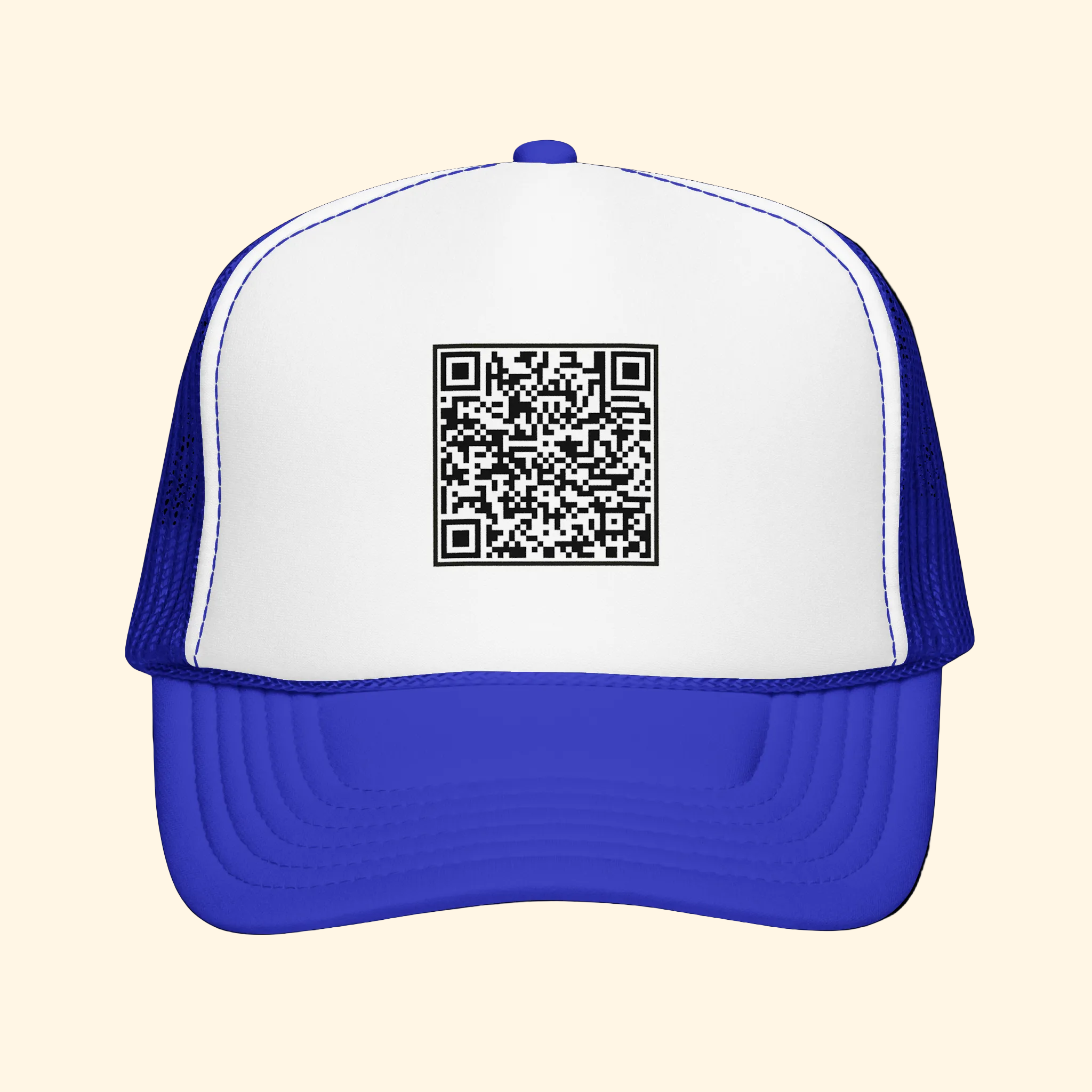F*ck Trump QR Code Foam Trucker Hat