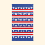 Subtle F*ck Trump Stars and Stripes Hand Towel