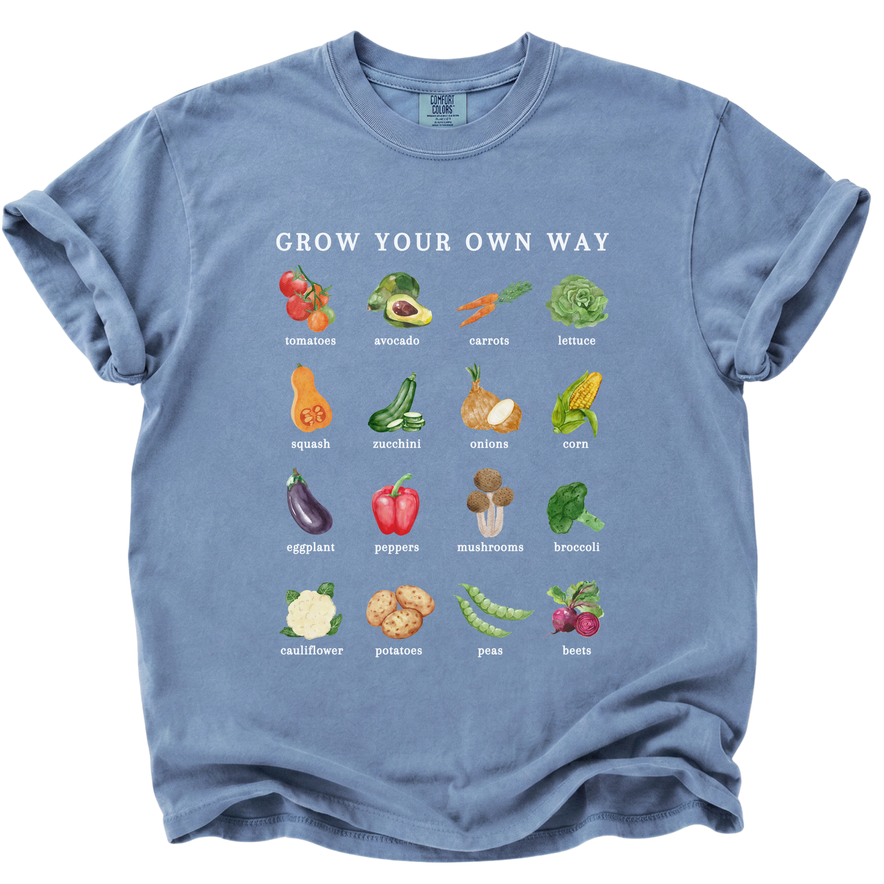 Grow Your Own Way Veggie T-Shirt