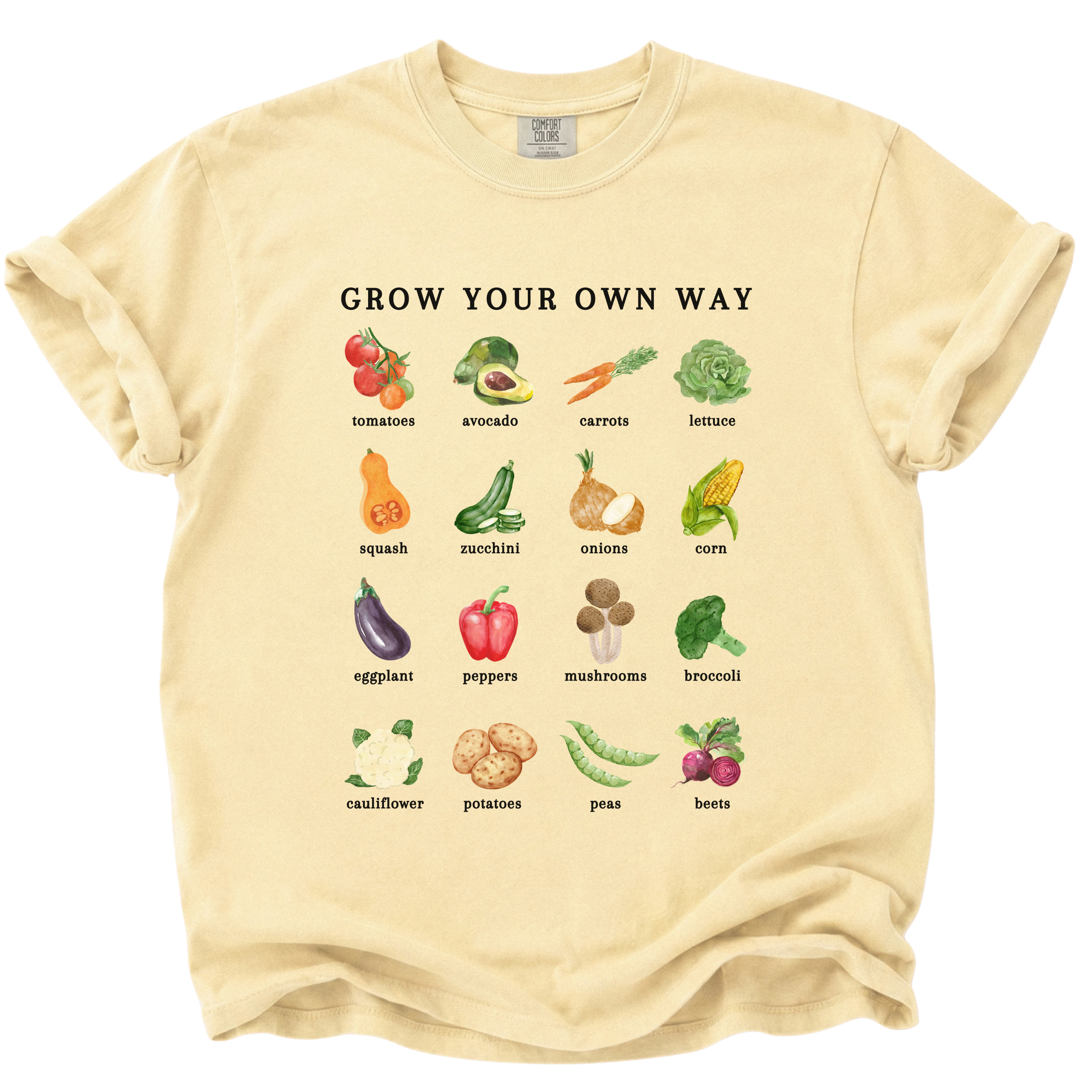 Grow Your Own Way Veggie T-Shirt