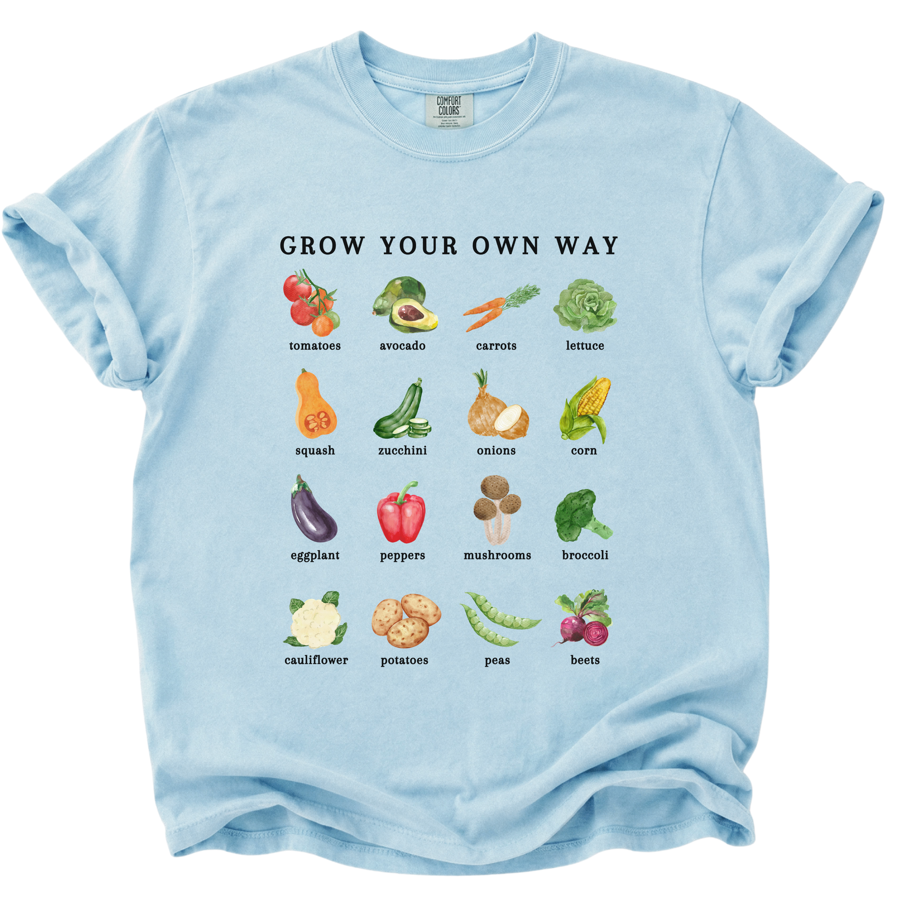Grow Your Own Way Veggie T-Shirt