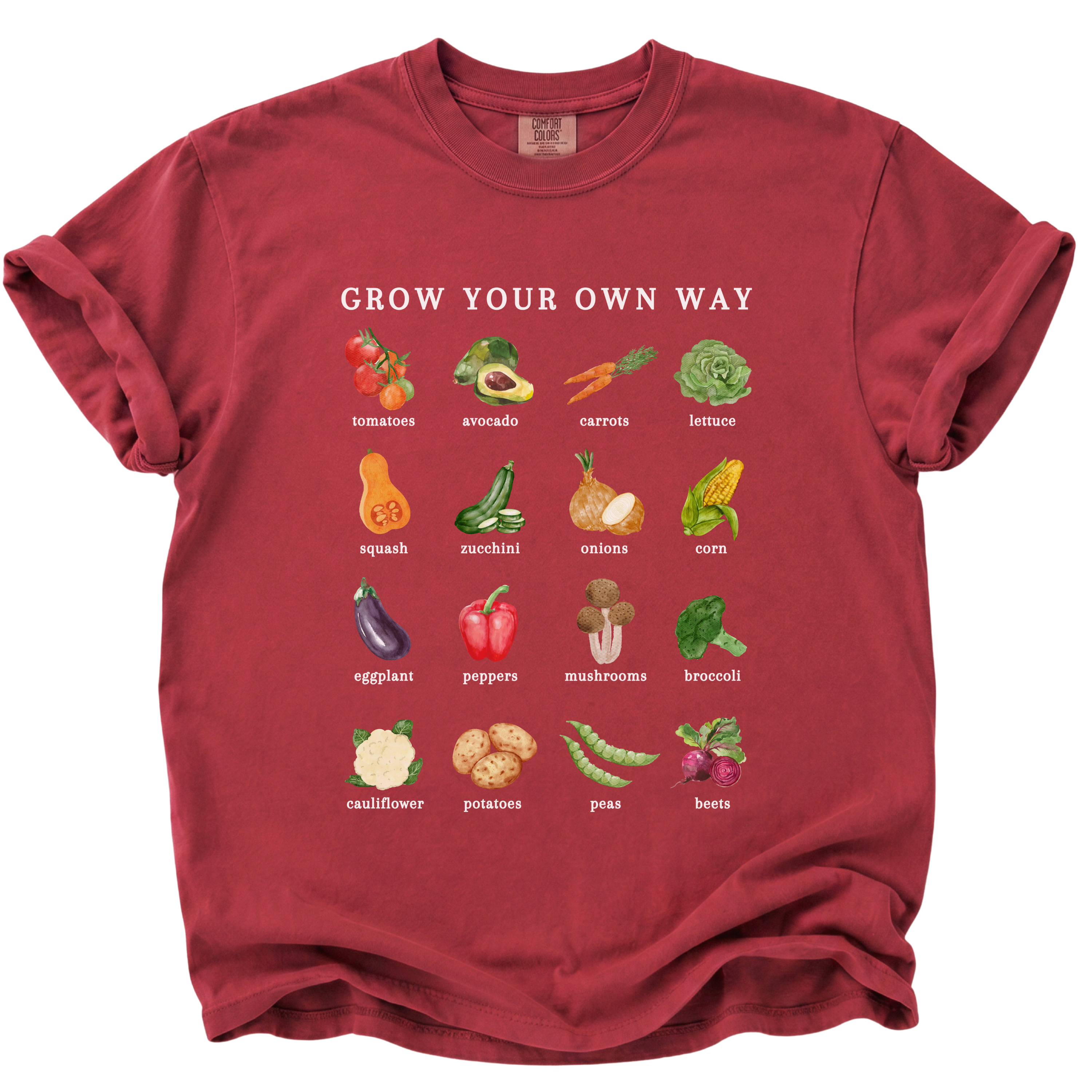 Grow Your Own Way Veggie T-Shirt