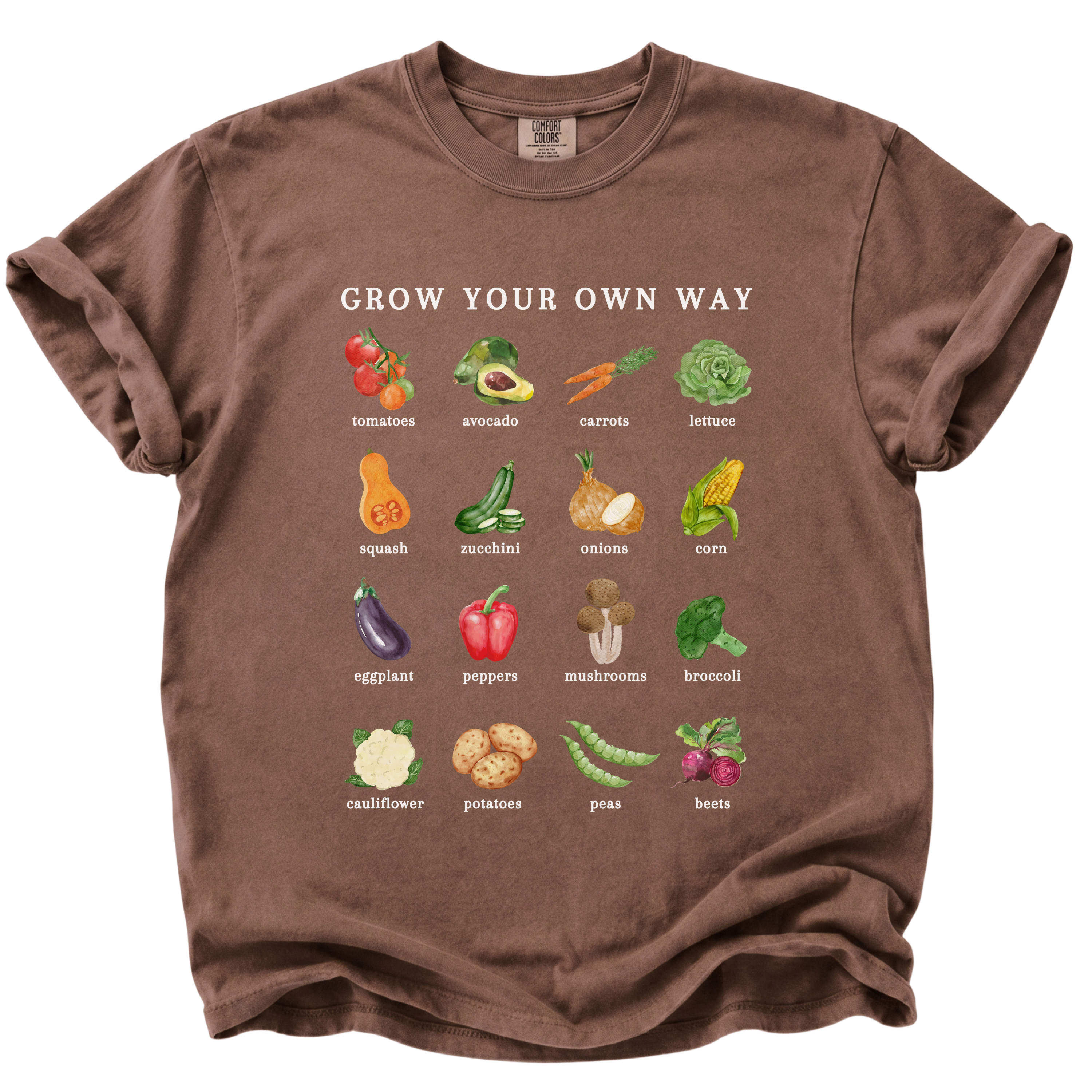 Grow Your Own Way Veggie T-Shirt