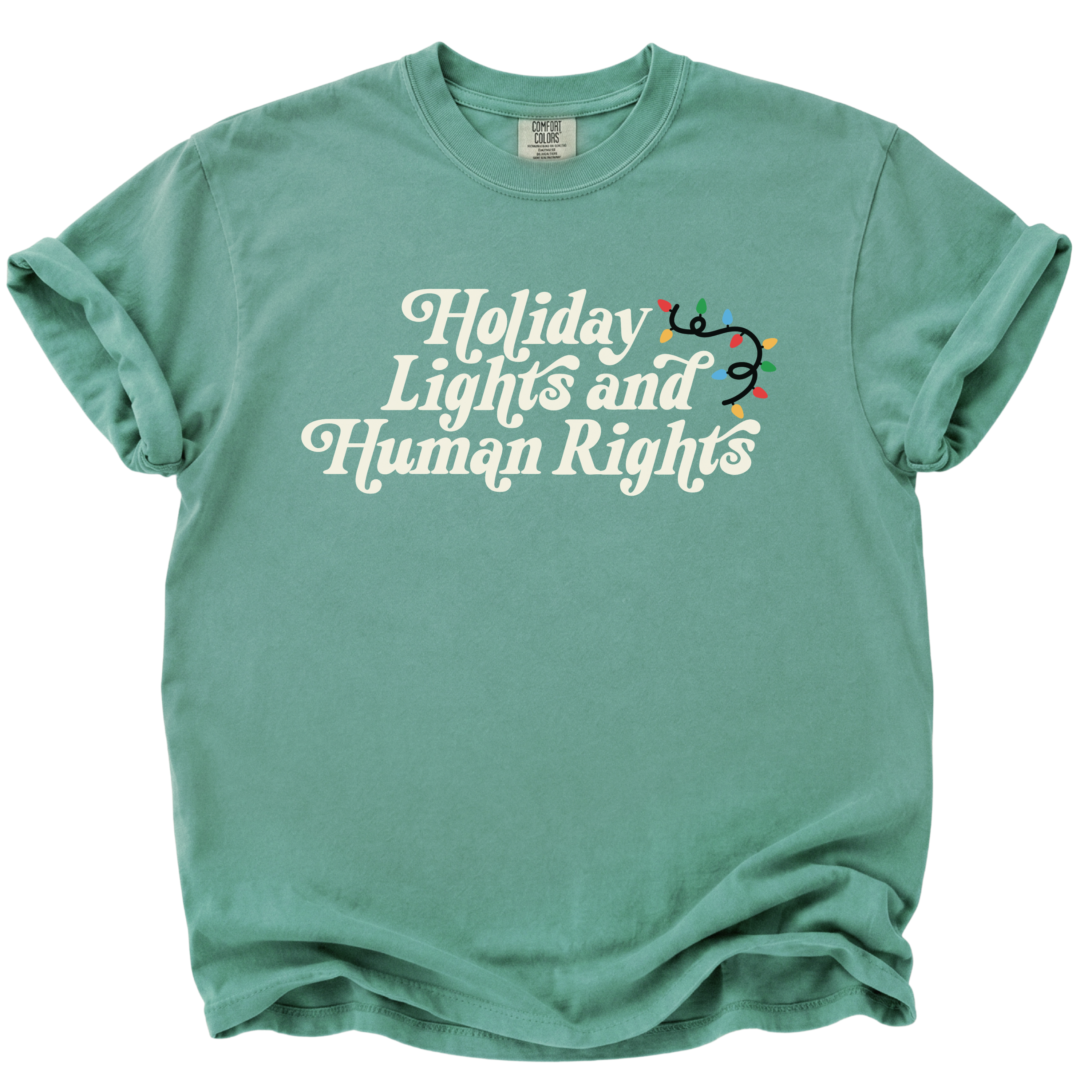 Holiday Light and Human Rights Christmas Shirt