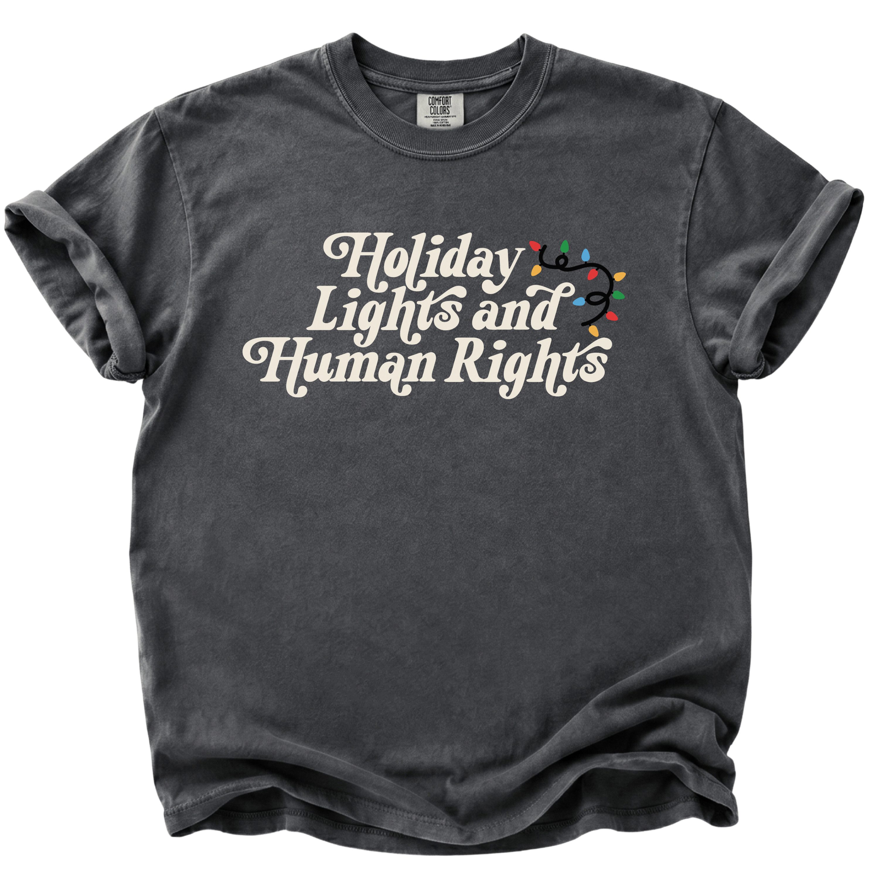 Holiday Light and Human Rights Christmas Shirt