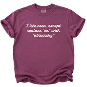 I Like Men Except T-Shirt