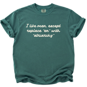 I Like Men Except T-Shirt