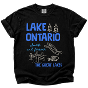 Lake Ontario Always and Forever Doodle T-Shirt