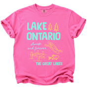 Lake Ontario Always and Forever Doodle T-Shirt