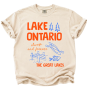 Lake Ontario Always and Forever Doodle T-Shirt