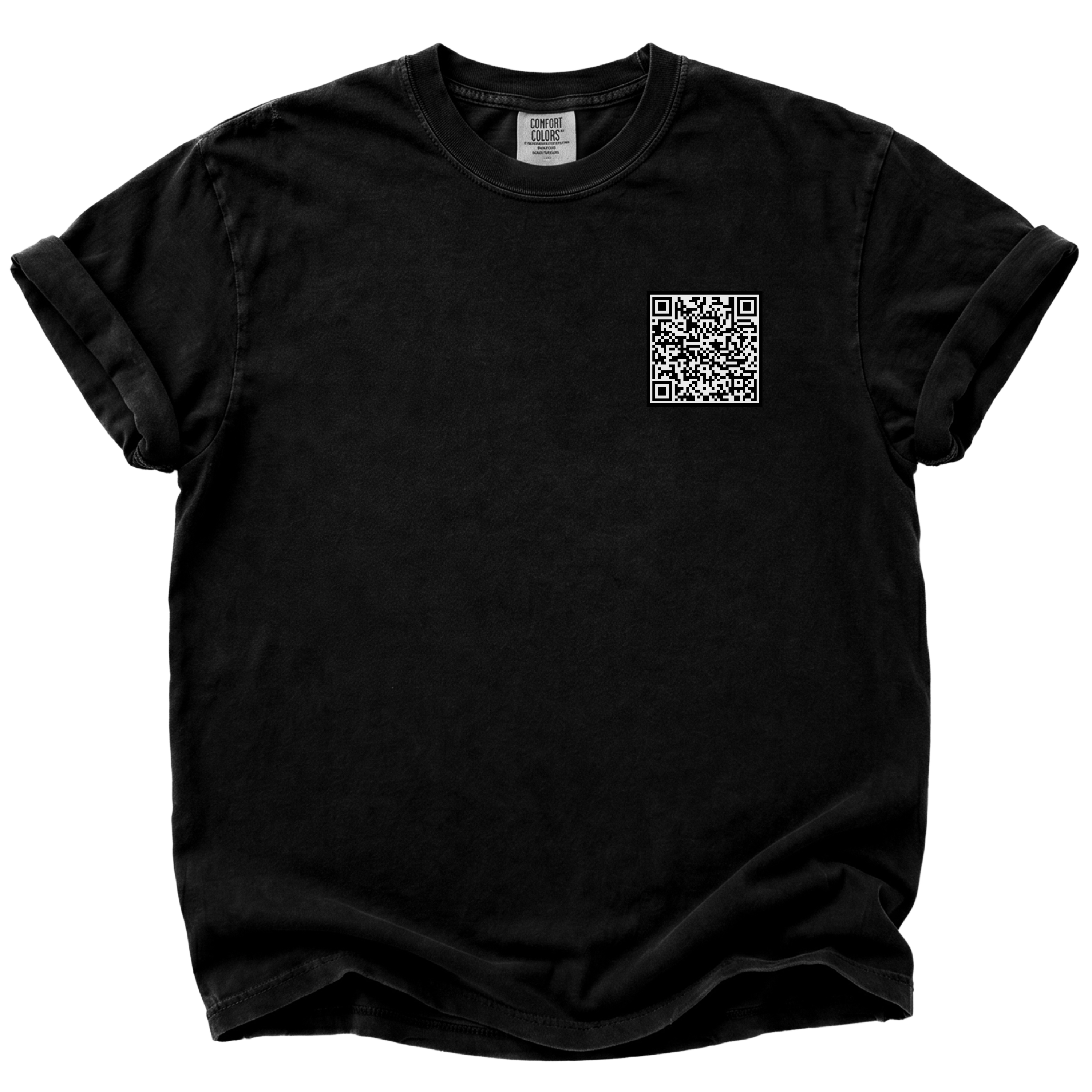 F*ck Trump QR Code Left Chest Area T-Shirt
