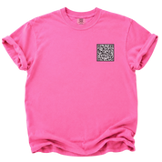 F*ck Trump QR Code Left Chest Area T-Shirt