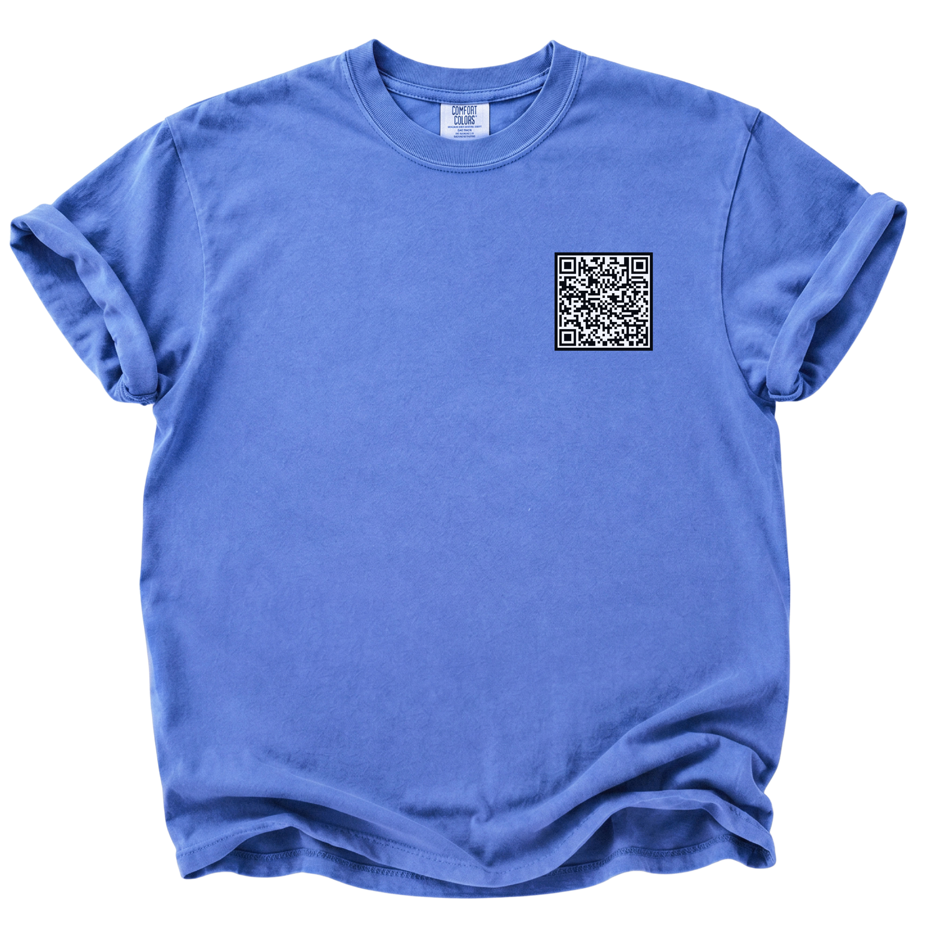 Left_Chest_F_ck_Trump_QR_Code_T-Shirt_Flo_Blue.png
