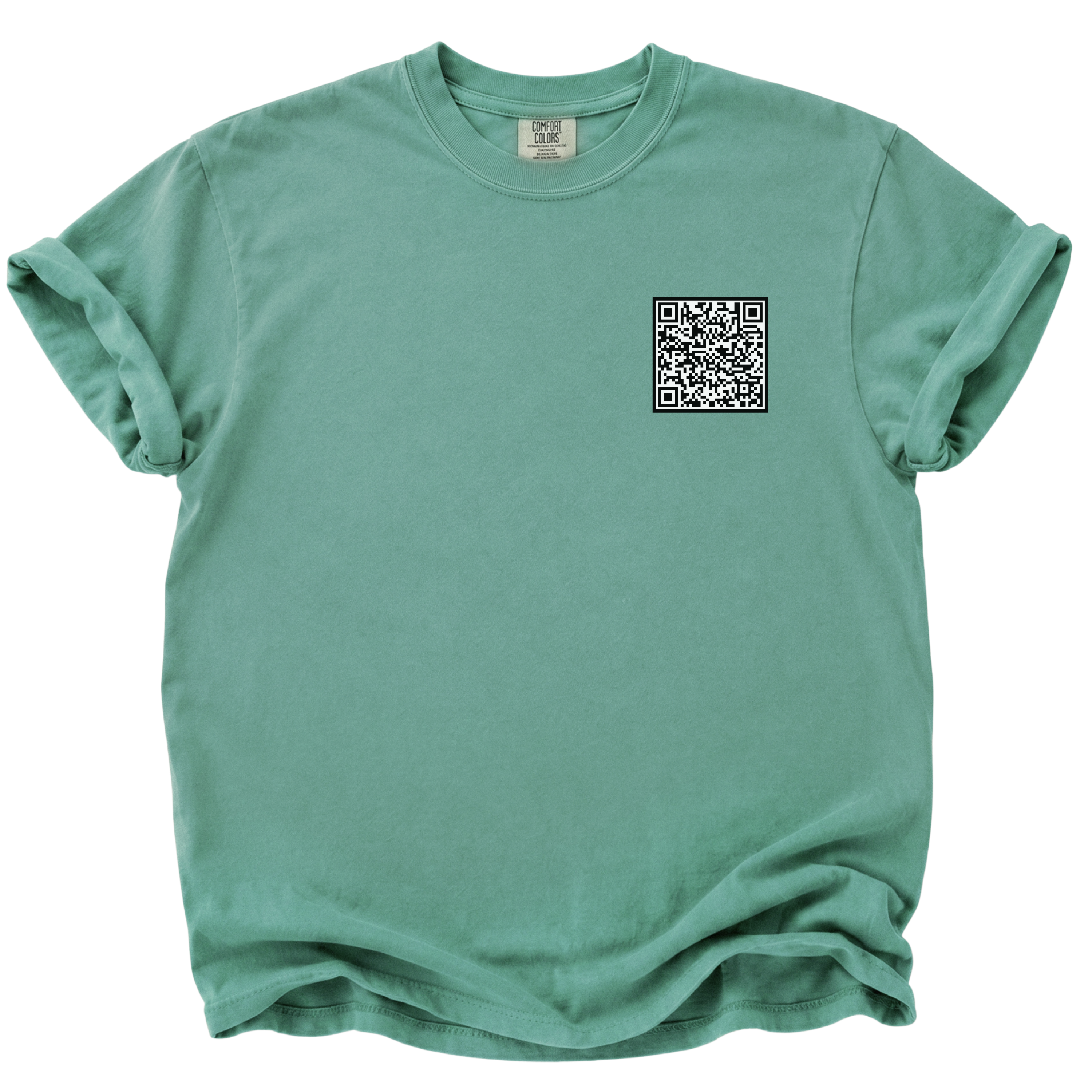 F*ck Trump QR Code Left Chest Area T-Shirt