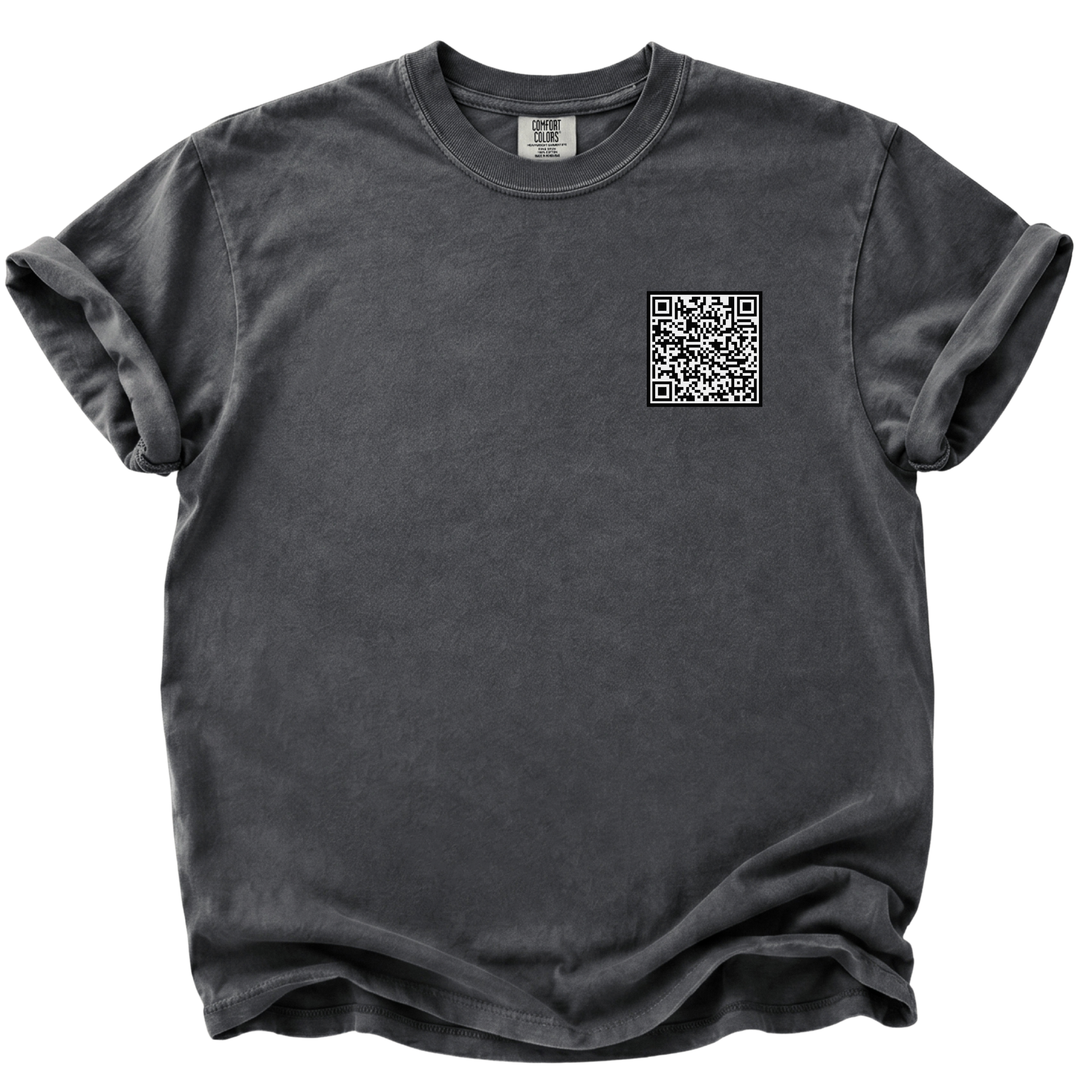 F*ck Trump QR Code Left Chest Area T-Shirt