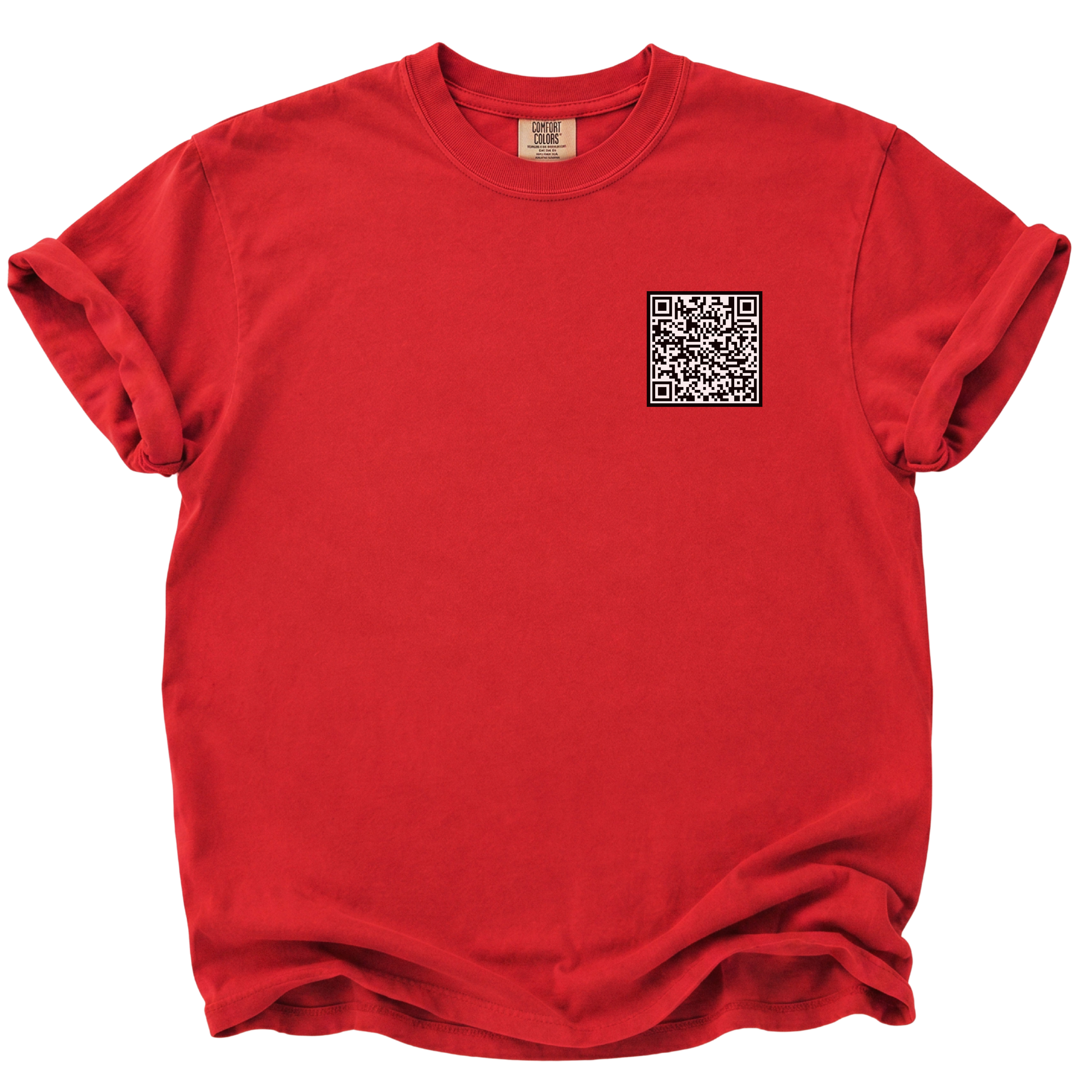 F*ck Trump QR Code Left Chest Area T-Shirt
