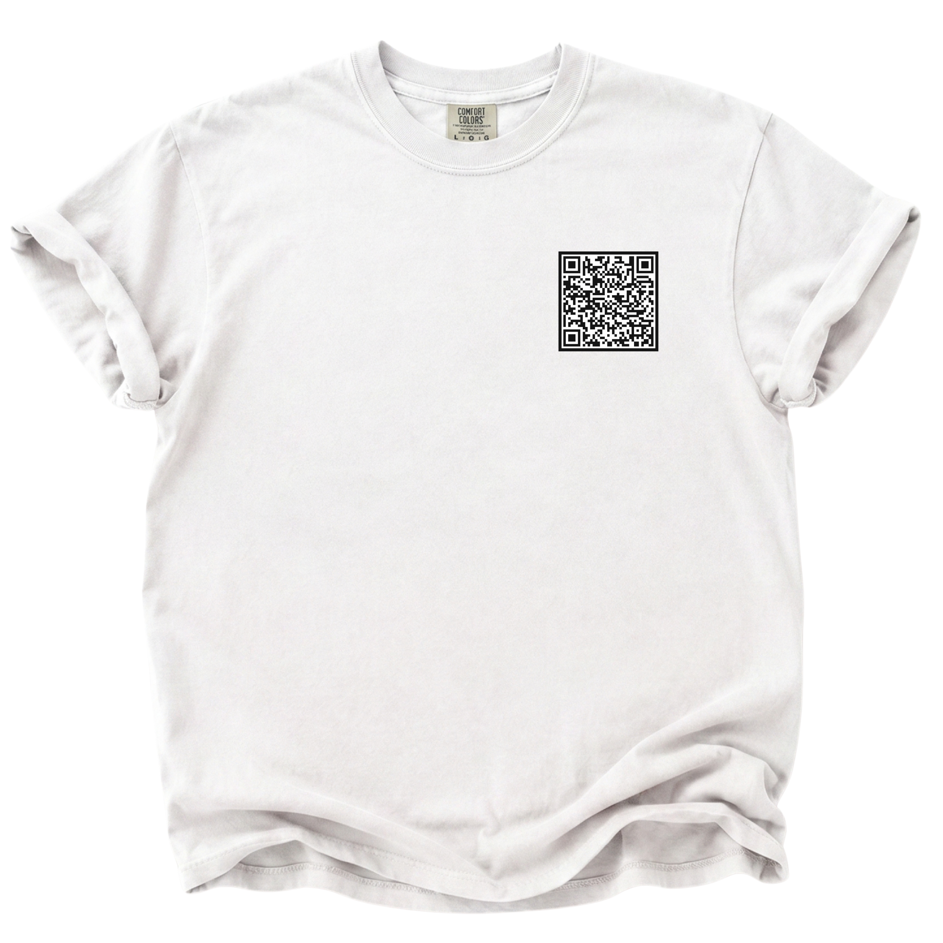 F*ck Trump QR Code Left Chest Area T-Shirt